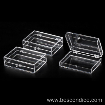 Clear PS Box for Dice Packing